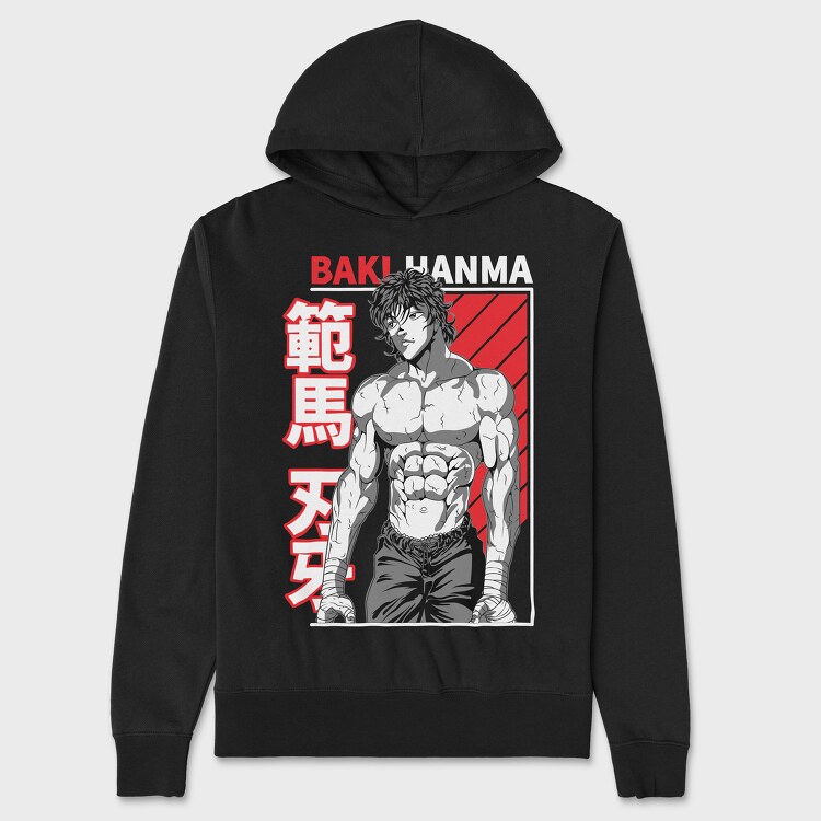 Baki 7, Hanorac Oversize Barbati (Unisex)