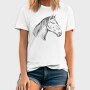 Horse Hand Draw, Tricou Barbati (Unisex)