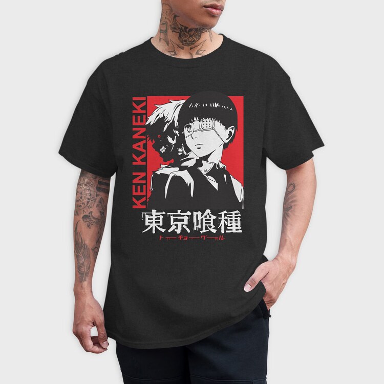 Tokio Ghoul 10, Tricou Barbati (Unisex)