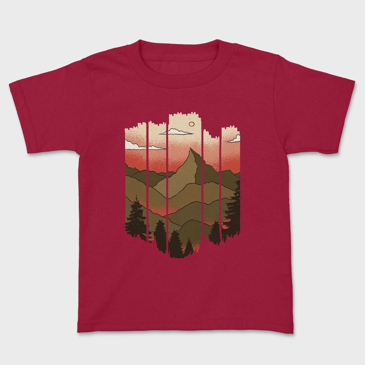 Cut Out Landscape, Tricou Copii