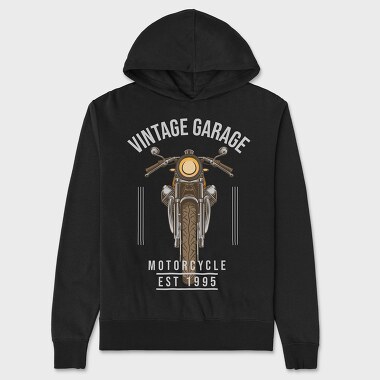 Vintage Garage, Hanorac Oversize Barbati (Unisex)