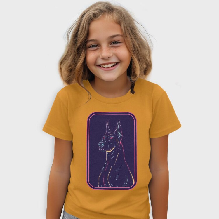 Doberman Dog, Tricou Copii