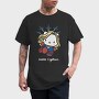 Captain Marvel Chibi, Tricou Barbati (Unisex)