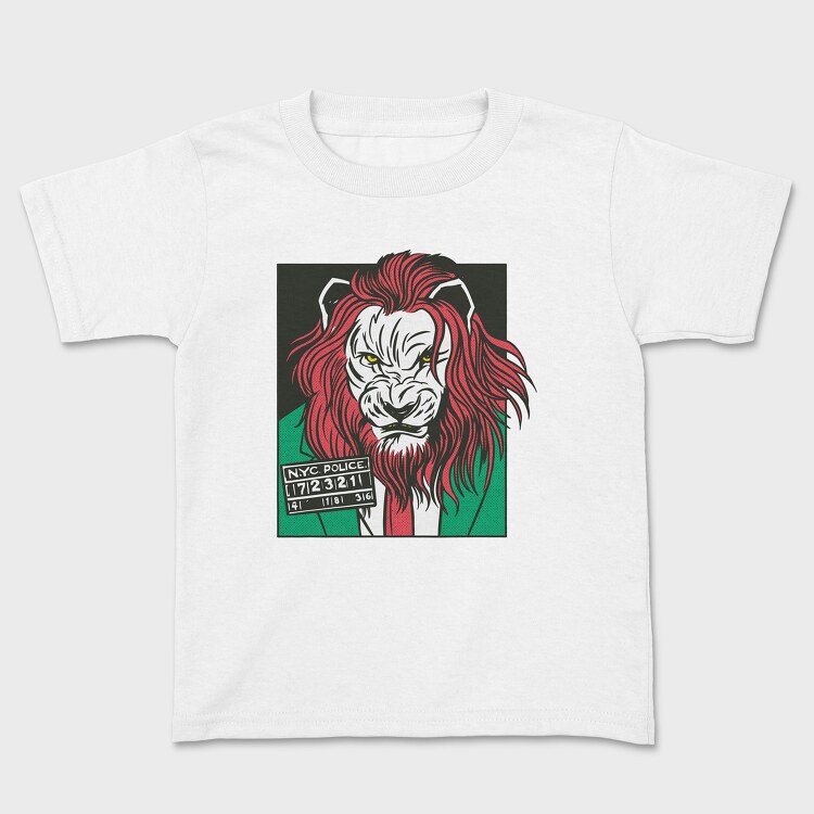 Lion Cartoon, Tricou Copii