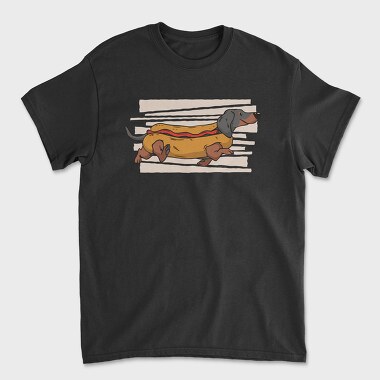 Hot Dog, Tricou Barbati (Unisex)