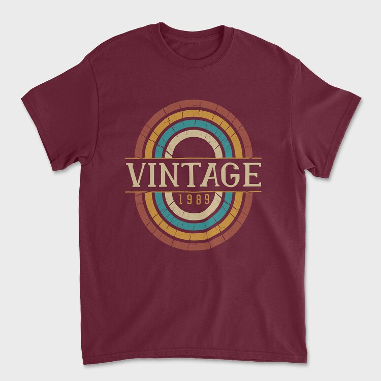 Vintage 1989, Tricou Barbati (Unisex)