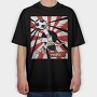 Captain Tsubasa Kick 1, Tricou Oversize Barbati (Unisex)