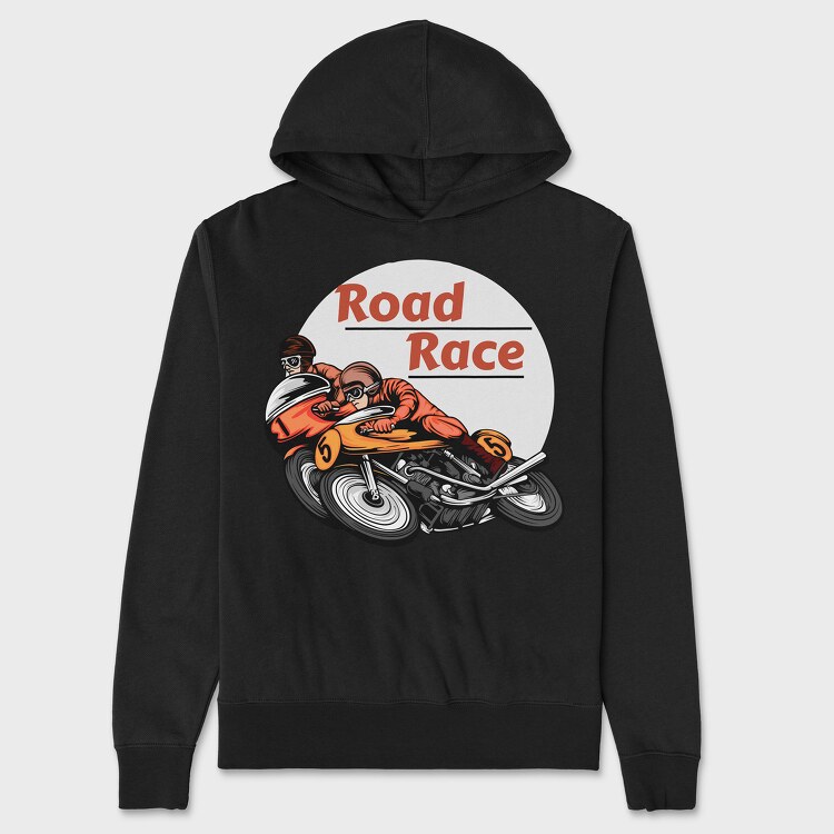 Road Race, Hanorac Oversize Barbati (Unisex)