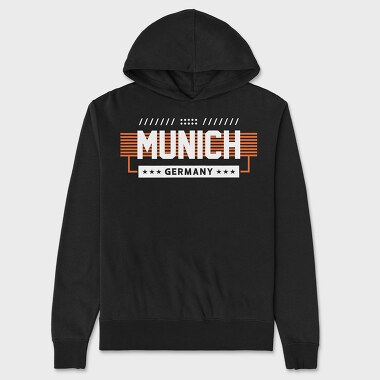 Munich, Hanorac Oversize Barbati (Unisex)