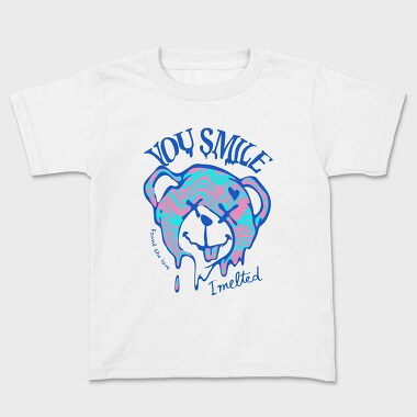 You Smile I Melted Teddy, Tricou Copii