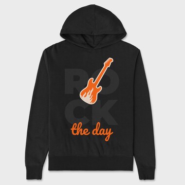 Rock the Day, Hanorac Oversize Barbati (Unisex)