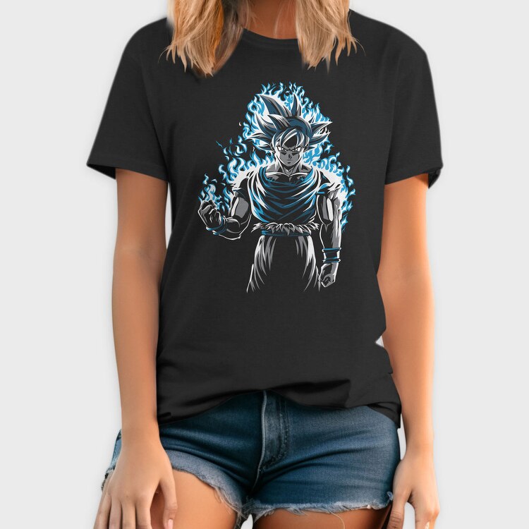 Son Goku Blue, Tricou Barbati (Unisex)