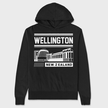 Wellington, Hanorac Oversize Barbati (Unisex)