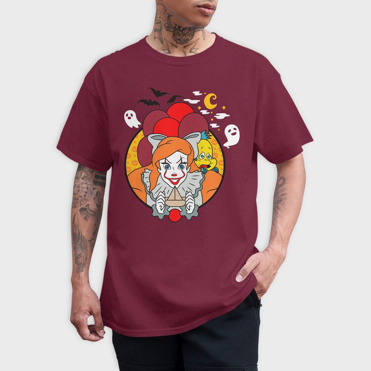 Pennywise Clown Nightmare, Tricou Barbati (Unisex)