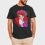 Rosa Dia De Los Muertos, Tricou Barbati (Unisex)