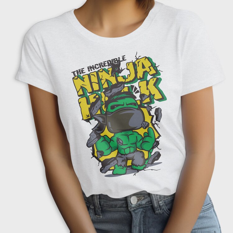 The Incredible Ninja Hulk, Tricou Femei