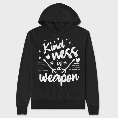 Kindness Is a Weapon, Hanorac Oversize Barbati (Unisex)