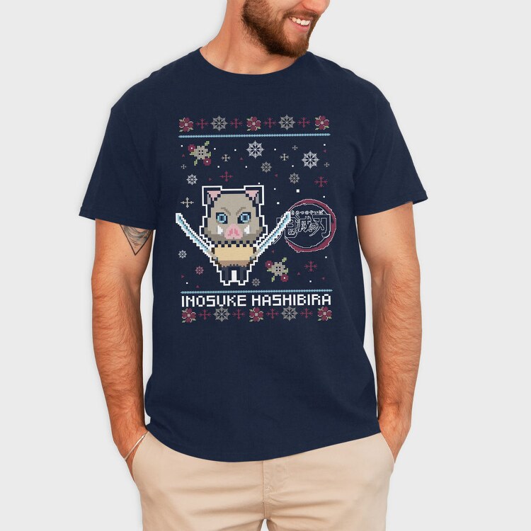 Pixelated Piggy, Tricou Barbati (Unisex)