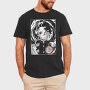 Red Moon Crescent, Tricou Barbati (Unisex)