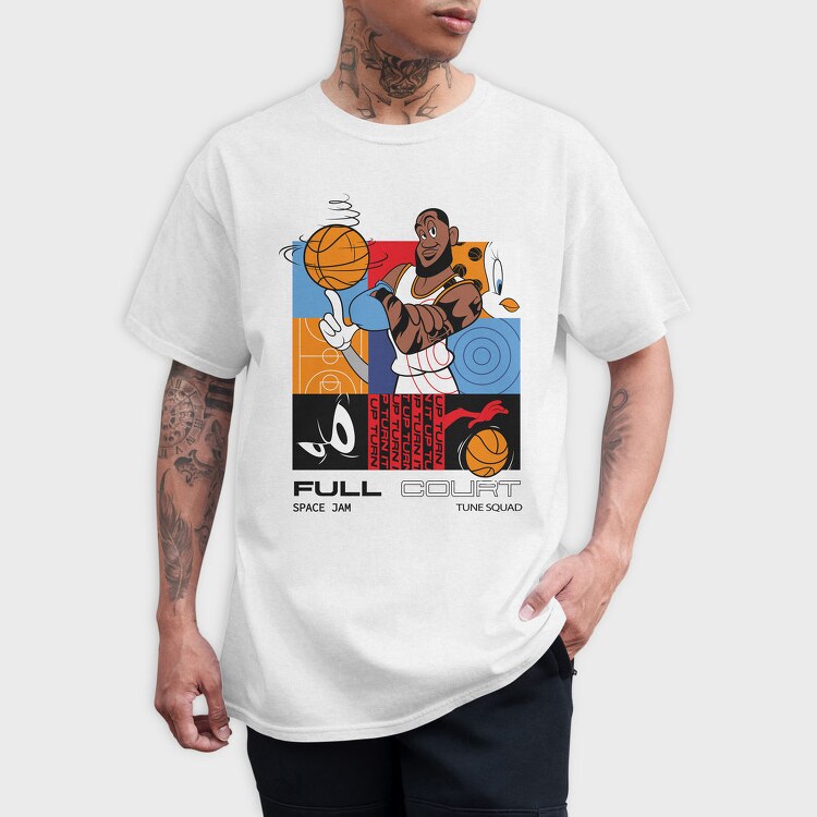 Space Jam Lebron, Tricou Barbati (Unisex)