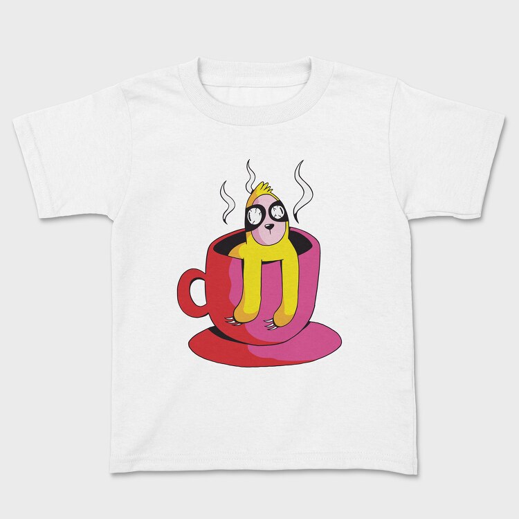 Sloth On Coffee, Tricou Copii