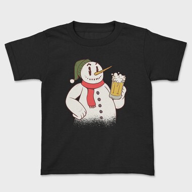 Tricou Copii, Snowman Beer