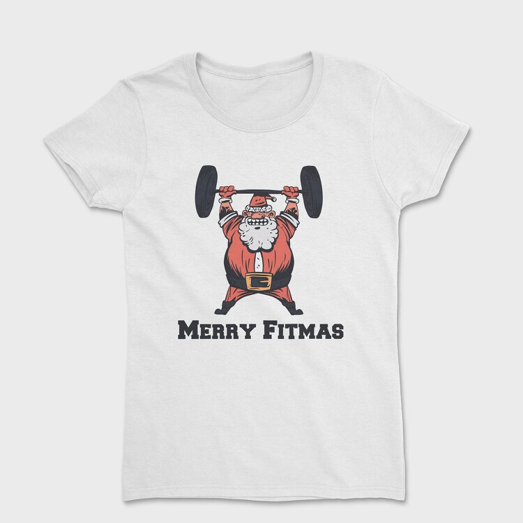 Tricou Femei, Santa Weight