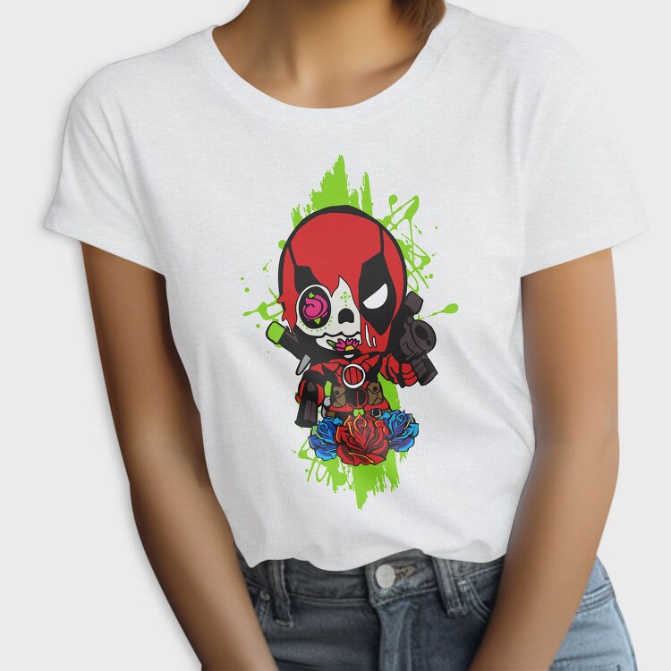 Deadpool Chibi Rose, Tricou Femei