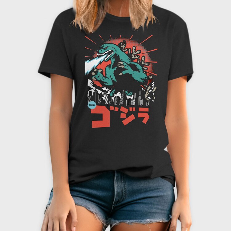 Godzilla, Tricou Barbati (Unisex)