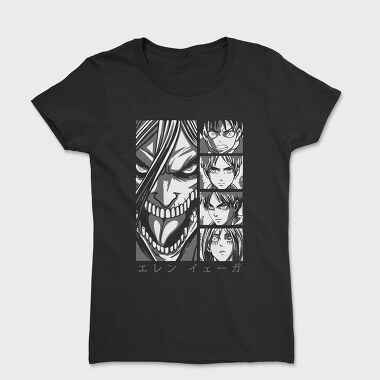 Tricou Femei, Attack on Titan 18