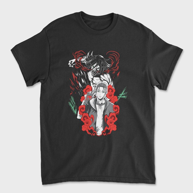 Tricou Barbati (Unisex), Attack on Titan 33