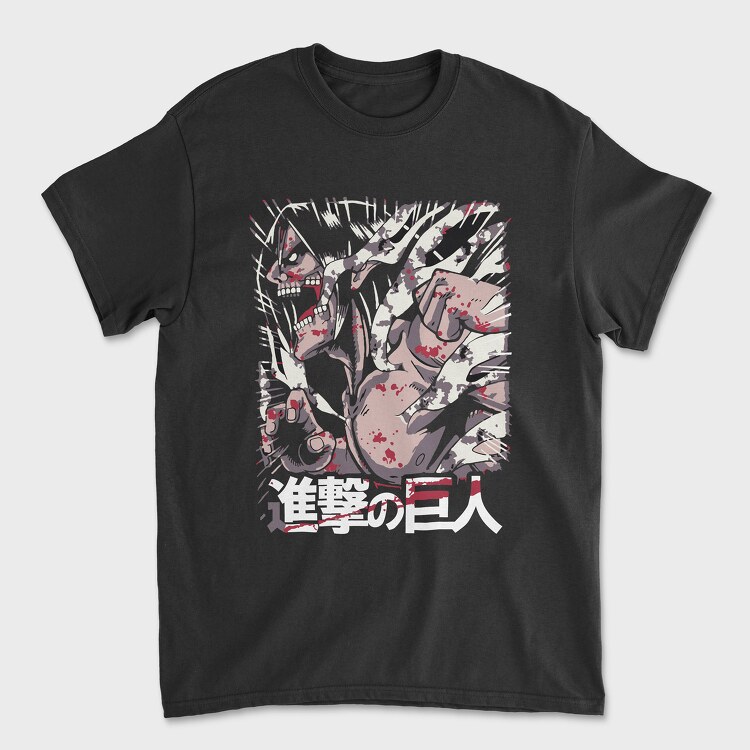 Tricou Barbati (Unisex), Attack on Titan 48