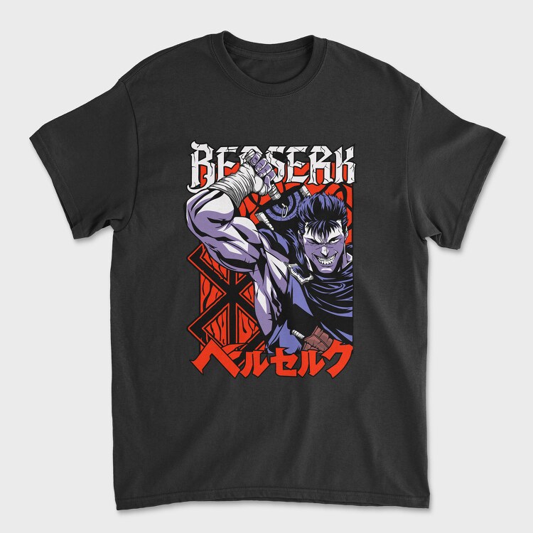 Tricou Barbati (Unisex), Berserk