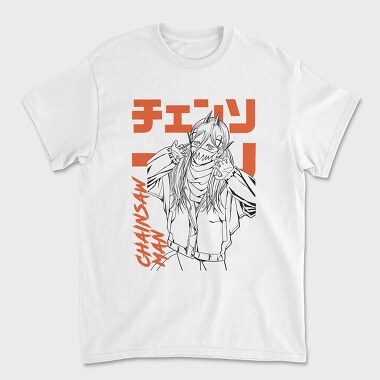 Chainsaw Man 9, Tricou Barbati (Unisex)