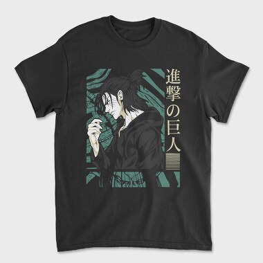 Eren Yeager, Tricou Barbati (Unisex)