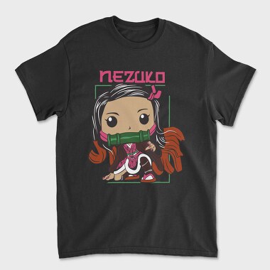 Tricou Barbati (Unisex), Funko Anime Demon Slayer Nezuko Kamado