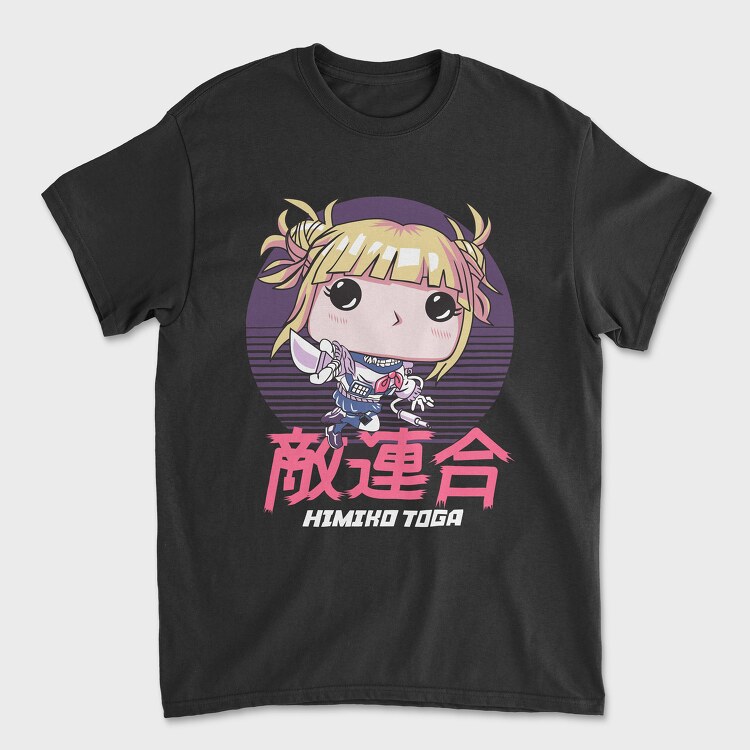 Funko Anime My Hero Academia Himiko Toga, Tricou Barbati (Unisex)