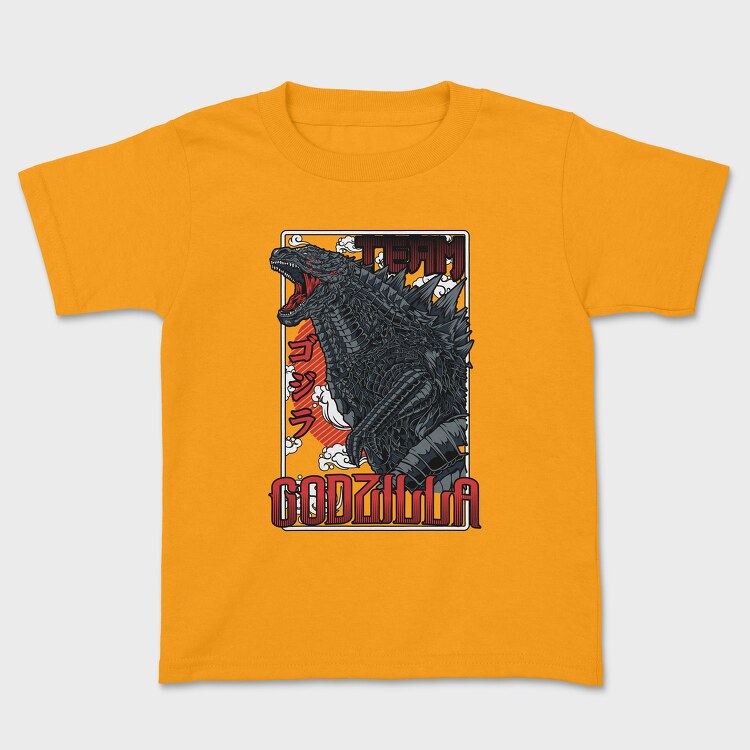 Tricou Copii, Godzilla Tribute