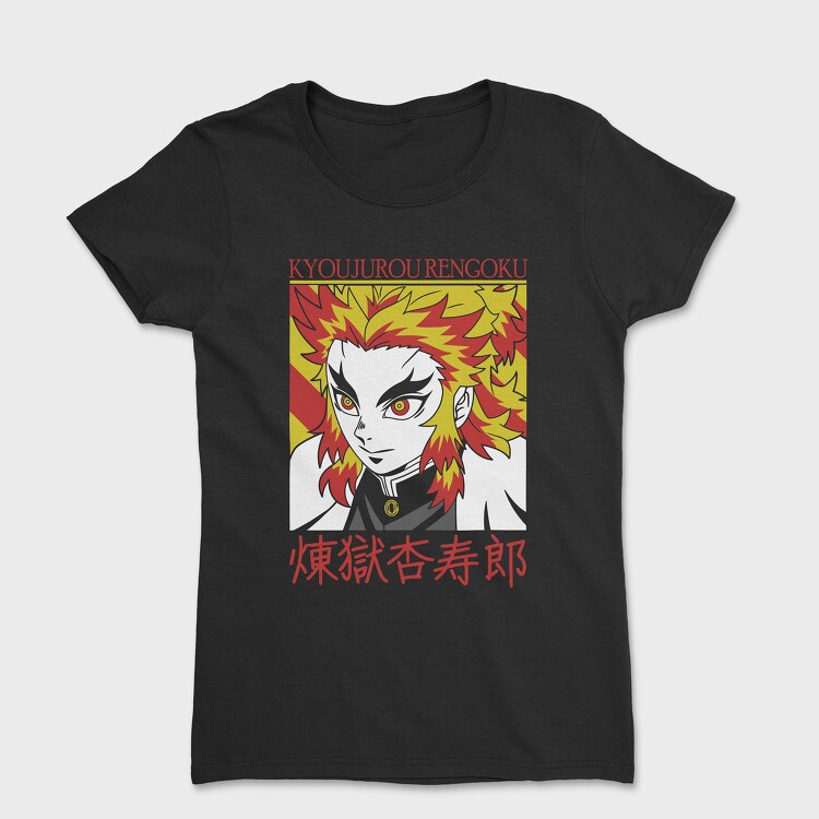 Tricou Femei, Kyojuro Rengoku