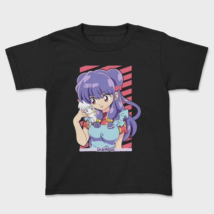 Tricou Copii, Ranma Shampoo