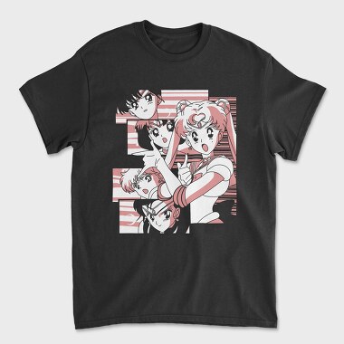 Sailor Mars, Tricou Barbati (Unisex)