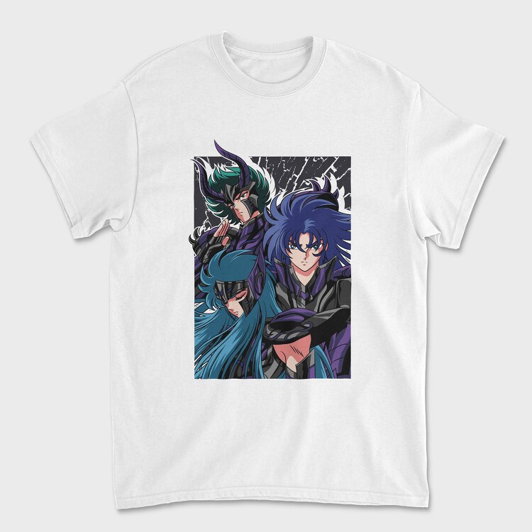 Tricou Barbati (Unisex), Saint Seiya Knights of the Zodiac 4