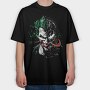 Joker Laugh, Tricou Oversize Barbati (Unisex)