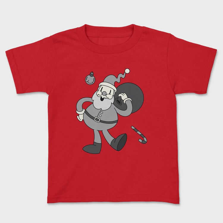 Tricou Copii, Christmas Santa Retro