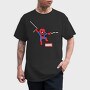 Spiderman Pixel Marvel, Tricou Barbati (Unisex)