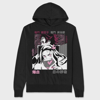 Demon Slayer 37, Hanorac Oversize Barbati (Unisex)