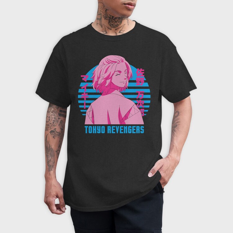 Tokyo Revengers Pink, Tricou Barbati (Unisex)