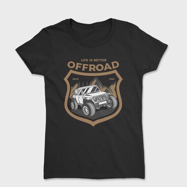 Off Road Jeep 1, Tricou Femei