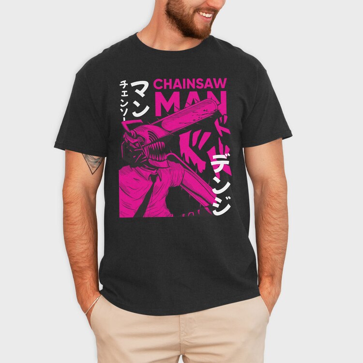 Chainsaw Man 15, Tricou Barbati (Unisex)