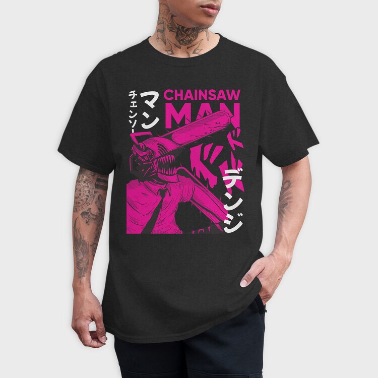 Chainsaw Man 15, Tricou Barbati (Unisex)